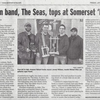 The Sentinel Echo – Battle of the Bands Winners Article